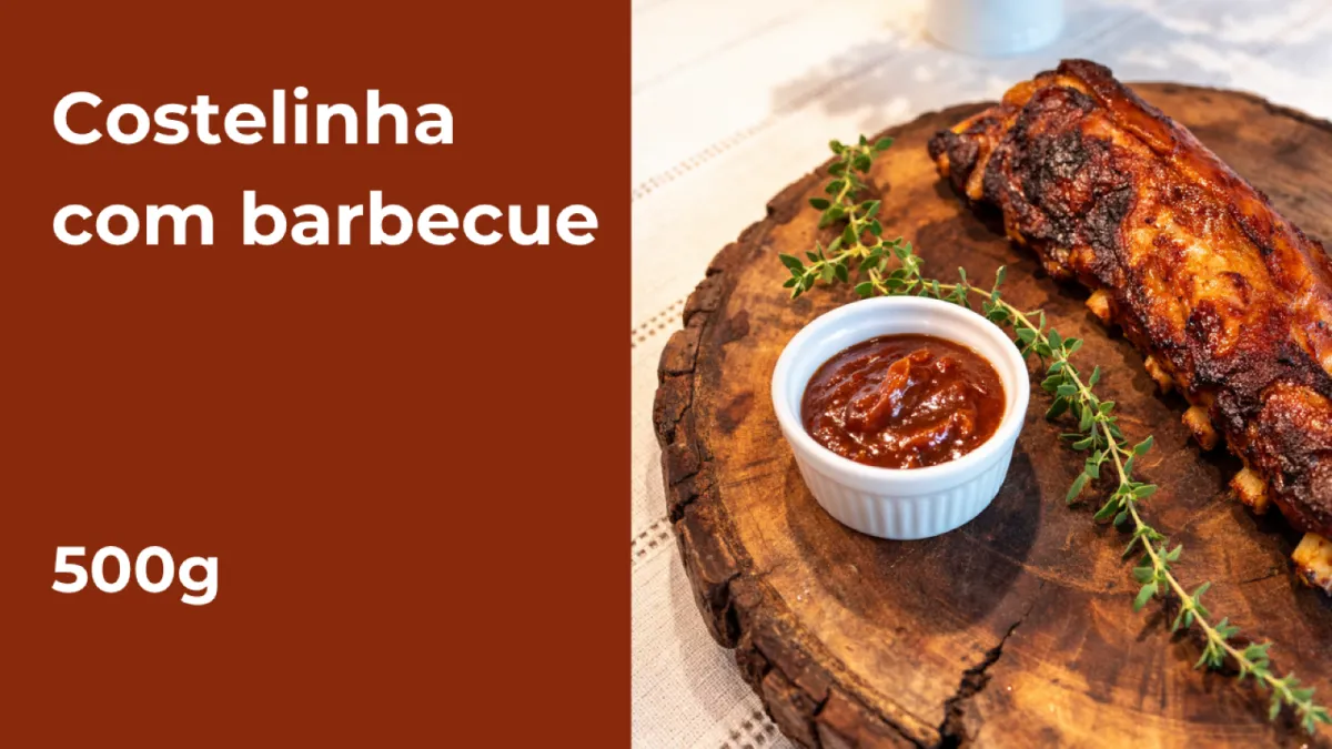 Costelinha com Molho Barbecue