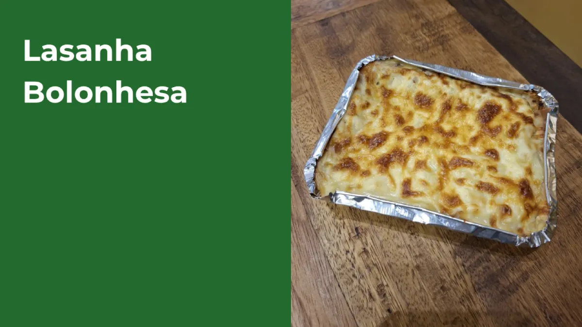 Lasanha à Bolonhesa